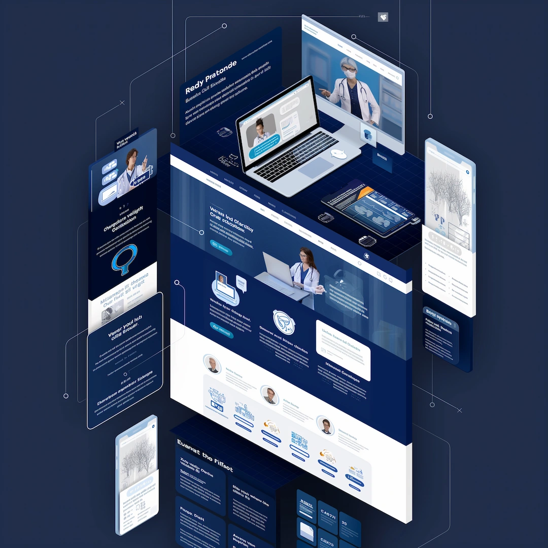 Wordpress website design healthcare blog