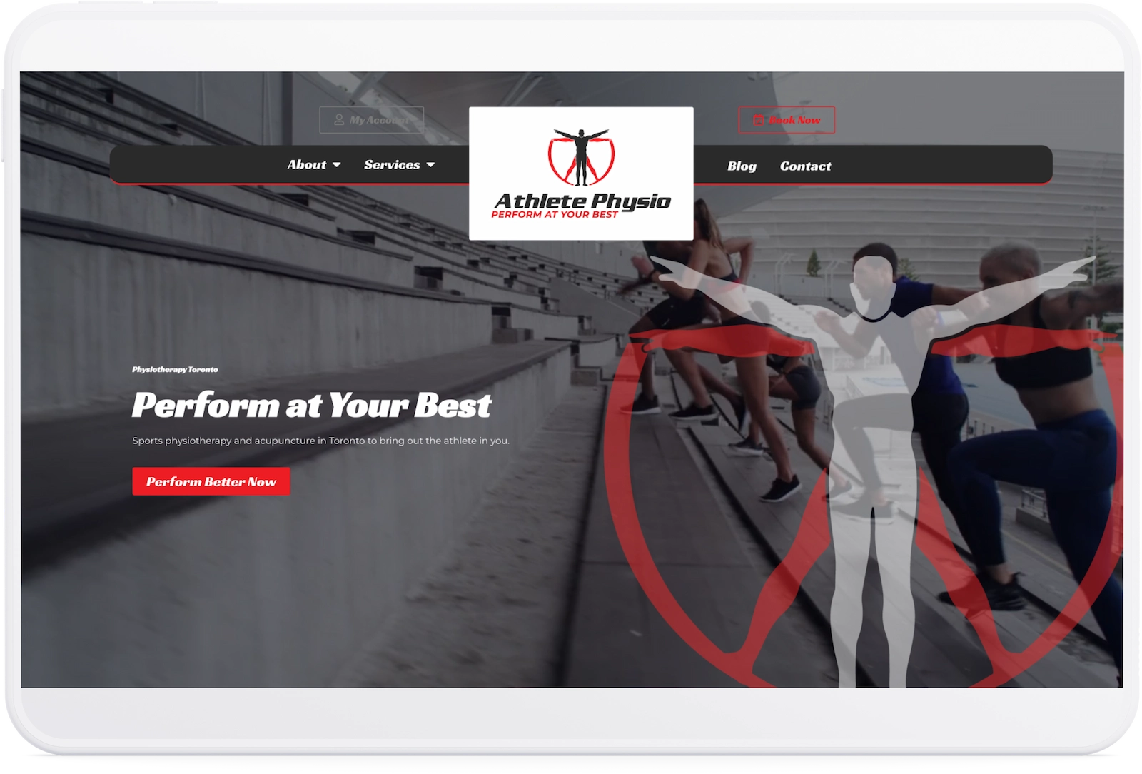 Optiimus Dental, Medical & Healthcare Marketing Wordpress website design physio chiro