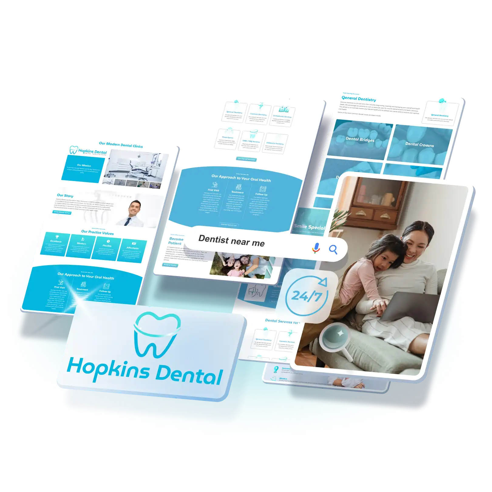 Optiimus Dental, Medical & Healthcare Marketing Wordpress website design healthcare