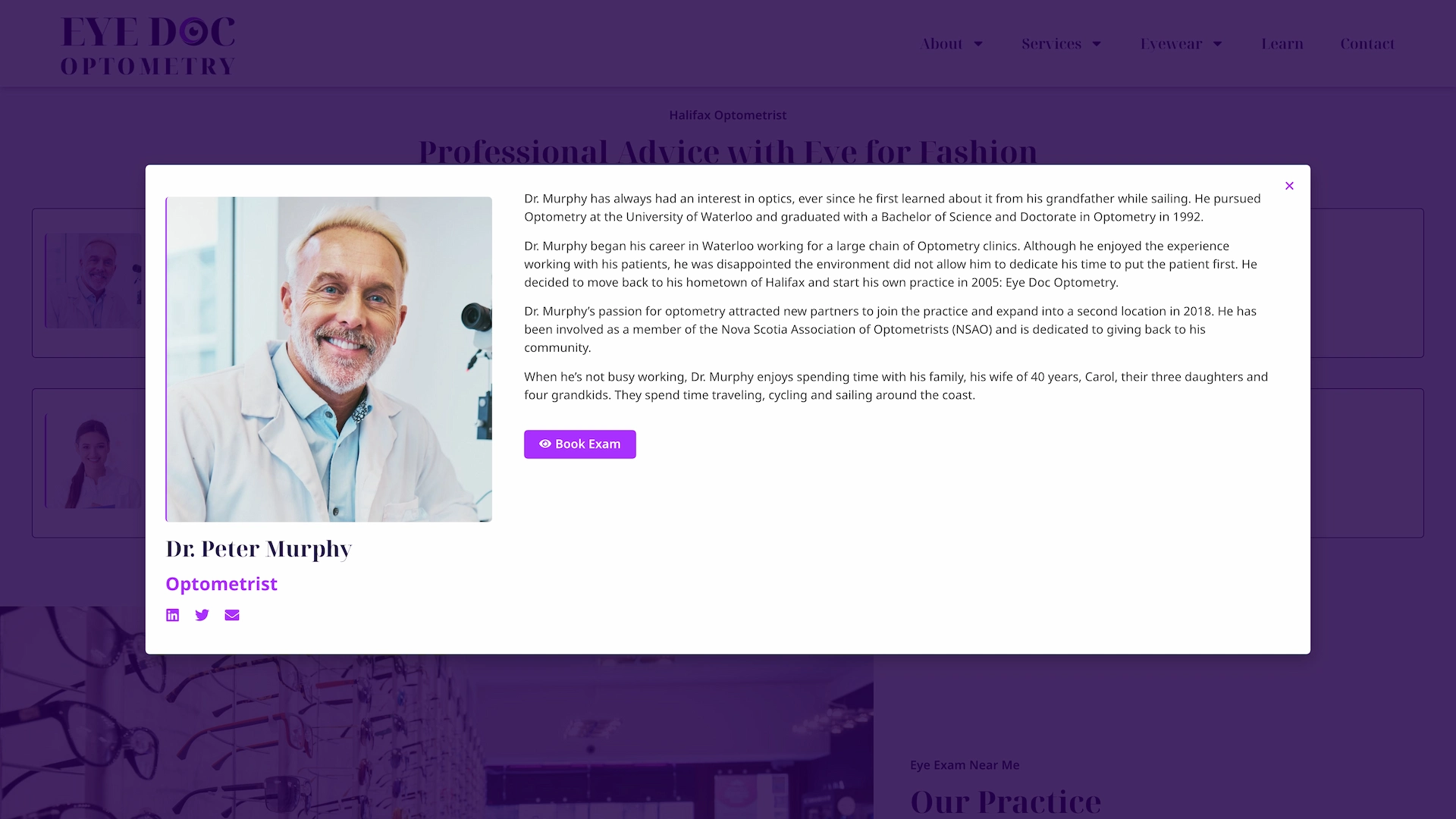 Optiimus Dental, Medical & Healthcare Marketing Wordpress-website-design-optometry11