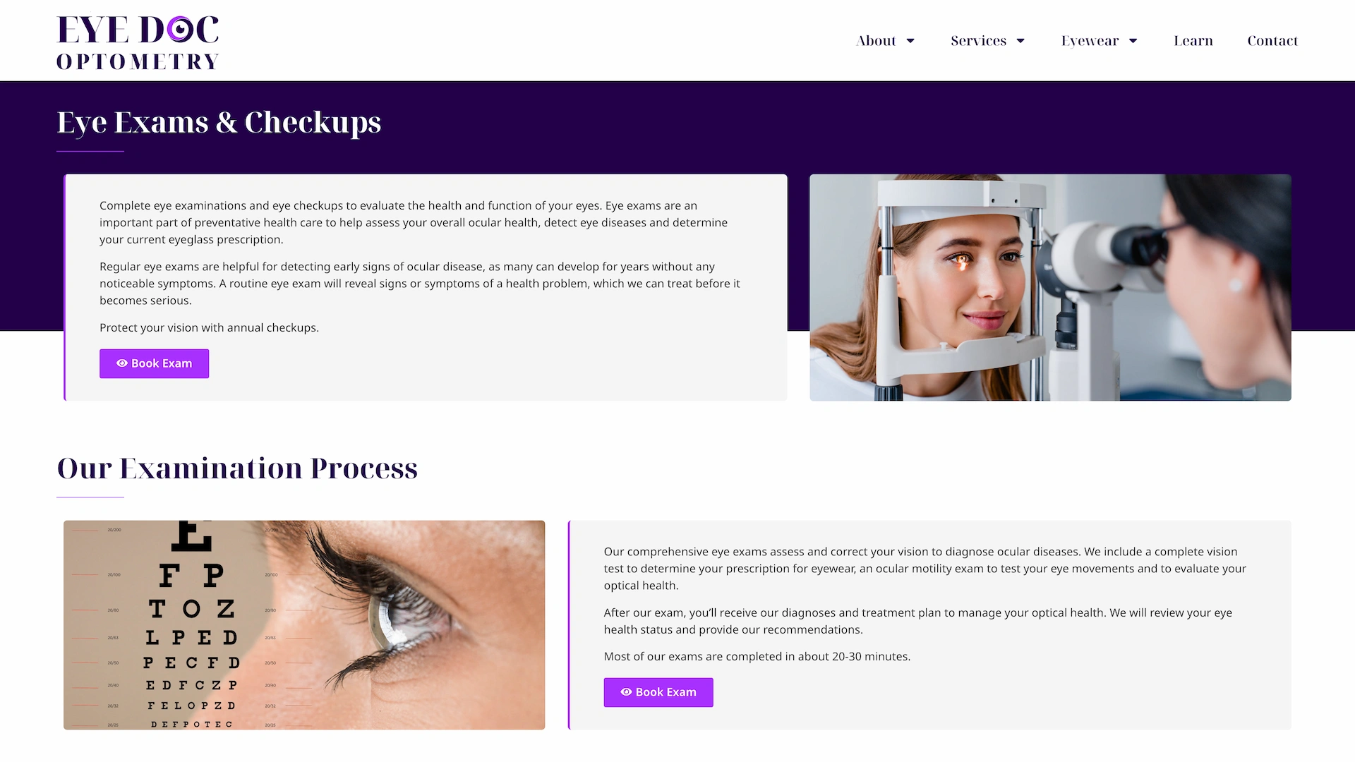 Optiimus Dental, Medical & Healthcare Marketing Wordpress-website-design-optometry14