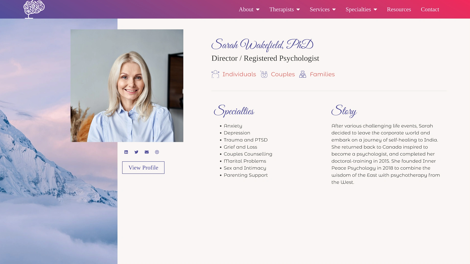 Optiimus Dental, Medical & Healthcare Marketing Wordpress-website-design-therapy14