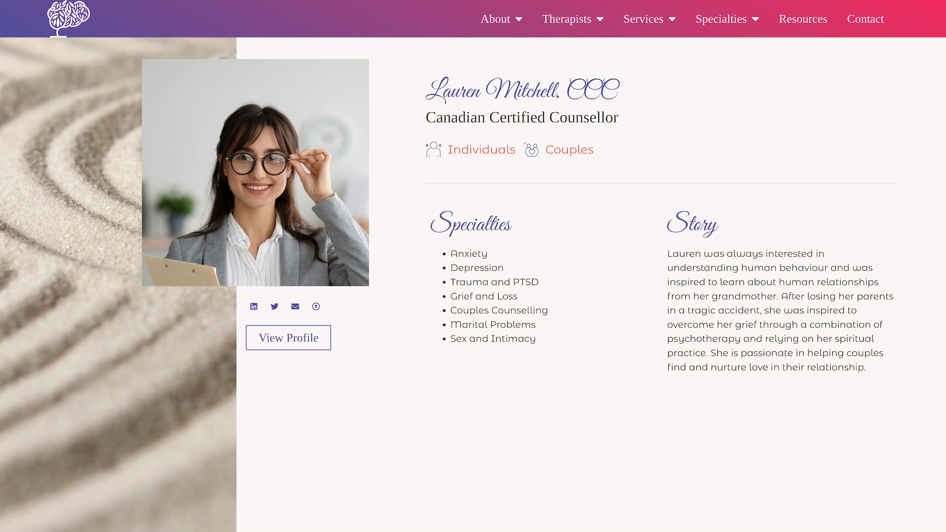 Optiimus Dental, Medical & Healthcare Marketing Wordpress-website-design-therapy15