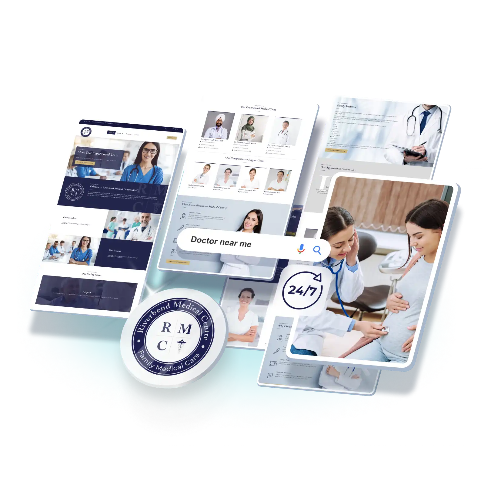 Optiimus medical spa practice website design