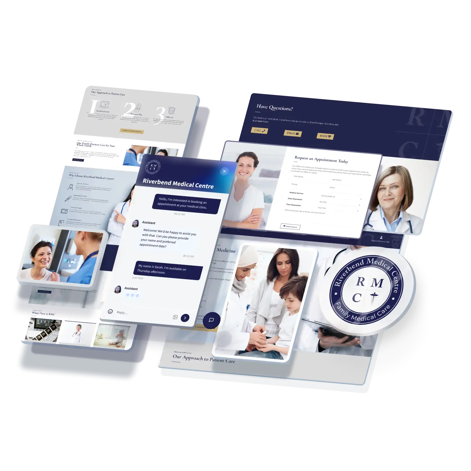 Optiimus medical spa practice website design